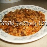 Yeşil Mercimekli Bulgur Pilavı